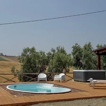Landhaus Private Pool & Jacuzzi With View By Host Hero Monte San Pietrangeli